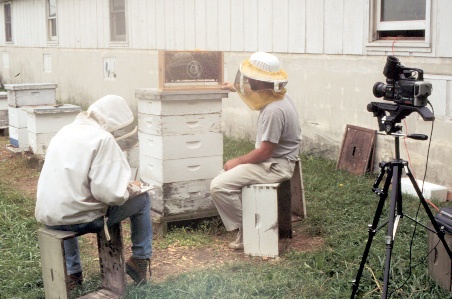 [Image of Adam/Kelly doing research