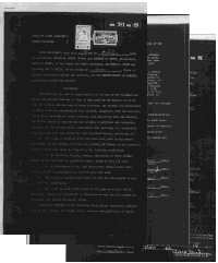 Easement Papers for the Davis Family