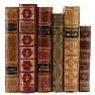 Books on a shelf