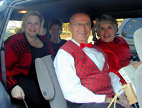 Image of Valentine Singers in a Van