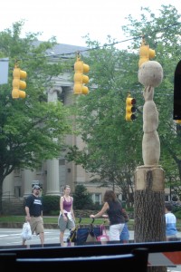 corner of W. Franklin and S. Columbia