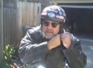 Rick Zimmer stars as a performance artist/provocateur in Charles Deemer's micro-movie "The Last Wake."