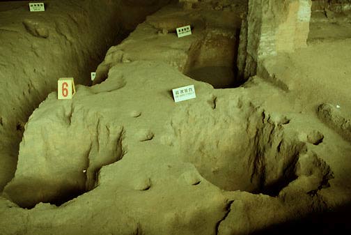 Chinese art, Archaeology, Archaeological sites