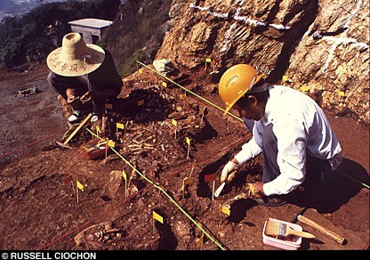 Chinese art, Archaeology, Archaeological sites