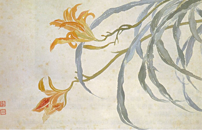 Album of Flowers and Landscapes, Leaf 3, Yun Shouping (1633-1690)