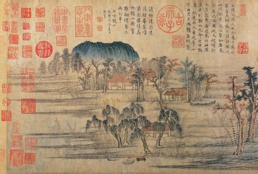 Autumn Colors on the Ch'iao and Hua Mountains, Zhao Mengfu (1254-1322)