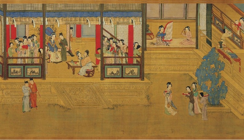 Spring Morning in the Han Palace, Qiu Ying (1494-1552)