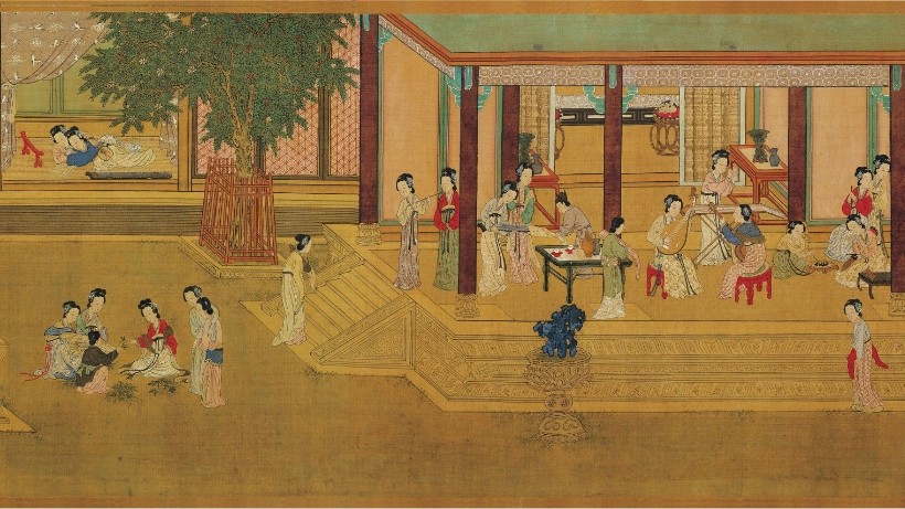 Spring Morning in the Han Palace, Qiu Ying (1494-1552)