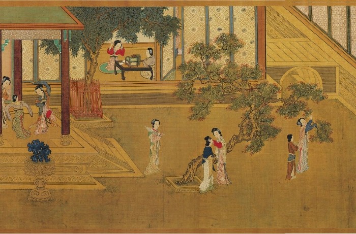 Spring Morning in the Han Palace, Qiu Ying (1494-1552)