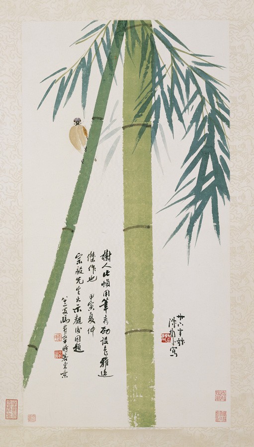 Bamboo and Sparrow, Chen Shuren (1883-1948)