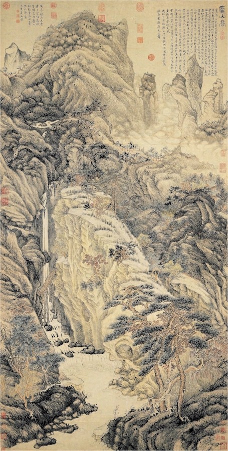 Lofty Mount Lu, Zhen Chou (1427-1509)