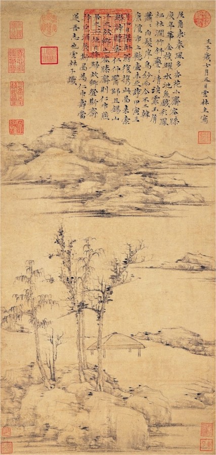 The Jung-hsi Studio, Ni Tsan (1301-1374)