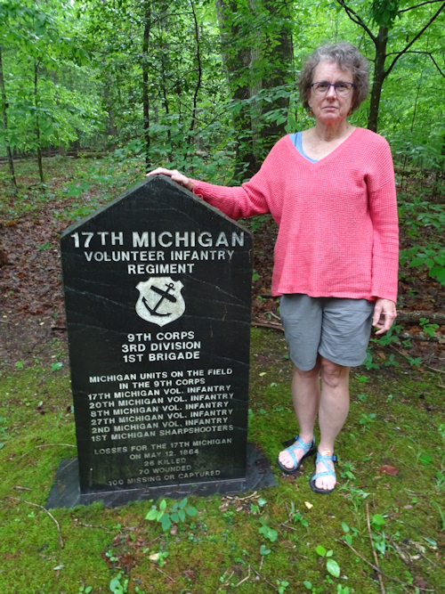 17th Michigan Marker