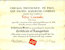 Retirement Certificate