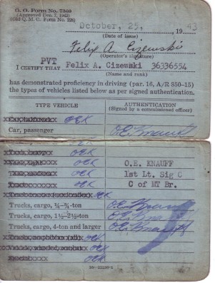 License outside