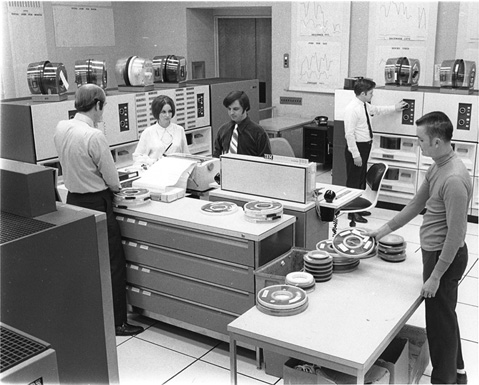 An Early Version of the TUCC Machine Room