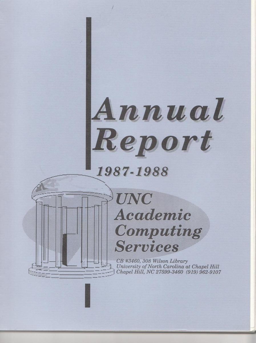 Annual Report 1987 - 1988