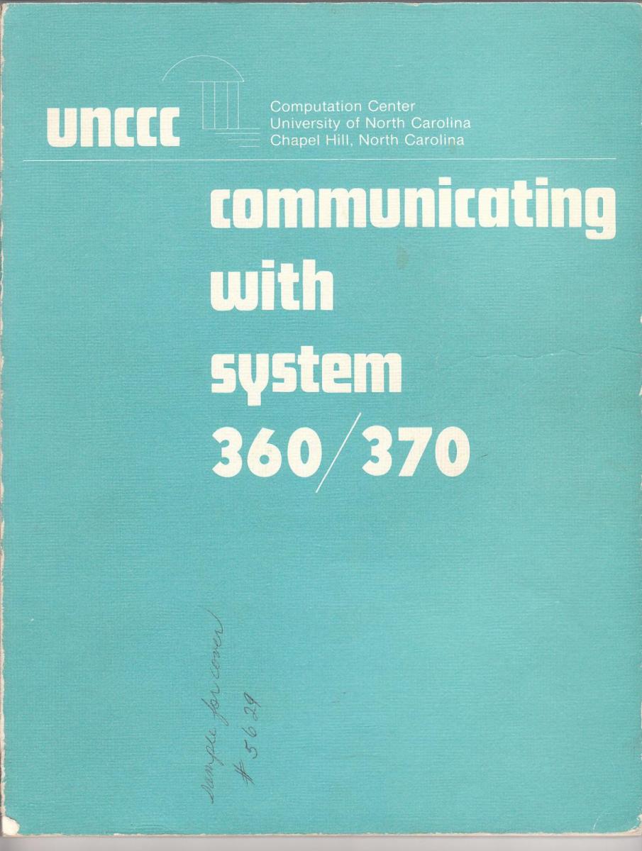 Communicating with System 360/370