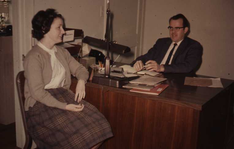 Velma Bazar and Bob Wonderly