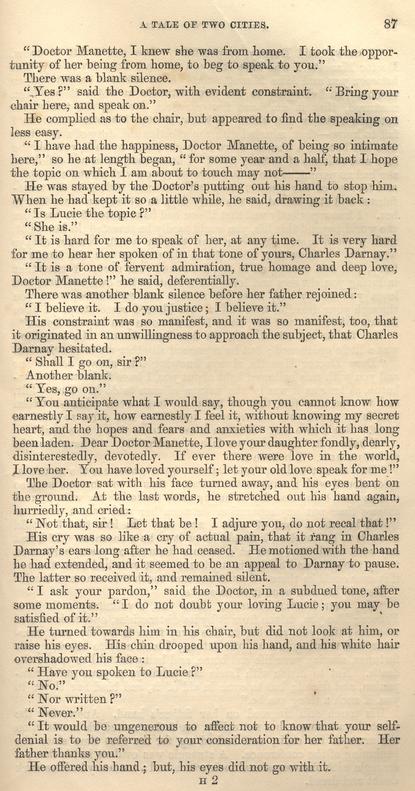 Dickens Charles 1812 1870 A TALE OF TWO CITIES No III Dickens Charles 1812 1870 A TALE OF TWO CITIES No III