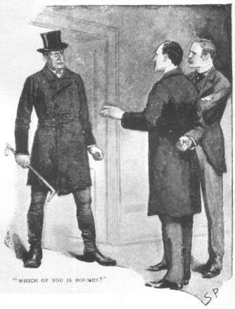 Which of you is Holmes?.