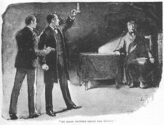 He made neither sound nor motion.