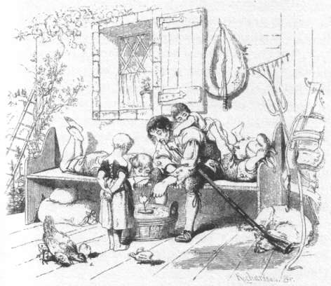 Rip Van Winkle and the Children