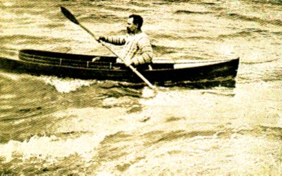 [Mr. Moseley on a Rough Descent]