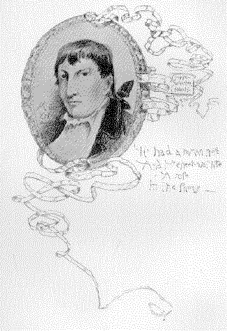 Frontispiece-- he had a Roman
nose and his cheek was like a rose
in the snow
