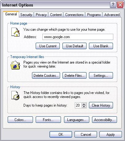 internet explorer