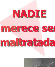 Nadie merece ser maltratada