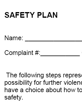 Safety Plan