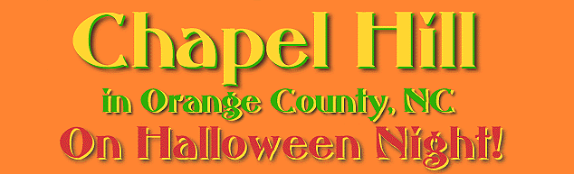 Halloween in Chapel Hill