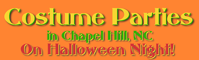 Halloween parties in Chapel Hill