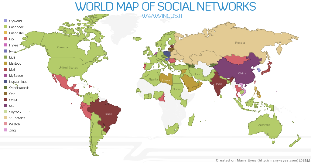 Vincos Map 2009