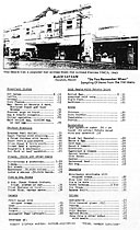 Sampling of items from the 1941 menu of the Black Cat Cafe