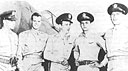 Five Army Air Forces pilots from Wheeler Field