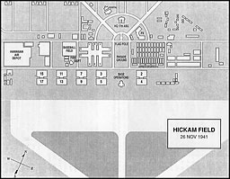 Map: Hickam Field, 26Nov41