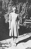 Mary Cynthia Norris Bradley following marriage--1942.