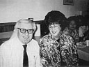 Herbert was the Oklahoma Branch Manager for Collegiate Cap and Gown Company of Champaign, Illinois beginning in November 1961. With him in this photo is Fay Mobley, who, for 18 years, was his co-worker, secretary and friend.