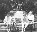 Herbert and Mary Cynthia with their two grandchildren: Amanda Marie DeMoss and James Bradley DeMoss.