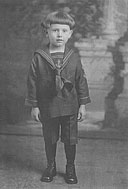 Herbert Arthur Bradley, Jr., age 4, only child of Herbert A., Sr. and Kathryn Bradley--1925.