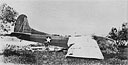 Wrecked CG-4A Glider