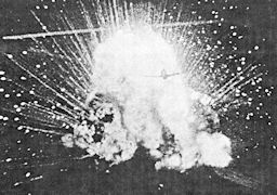 Image: DIRECT HIT ON AMMUNITION TRUCK