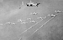 D-Day for Green Islands: B-25's en route to Kabaul Pass Invasion Fleet