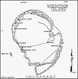 Map: Noemfoor Island