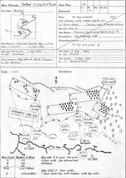 Figure 20.--German mine plan