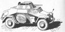 Figure 106.--Four-wheeled armored car (Sd. Kfz. 222)