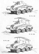 Figure 107.--Eight-wheeled armored vehicles