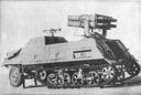 Figure 111.--The Panzerwerfer 42 fires the same rockets as the 15 cm Nebelwerfer 41